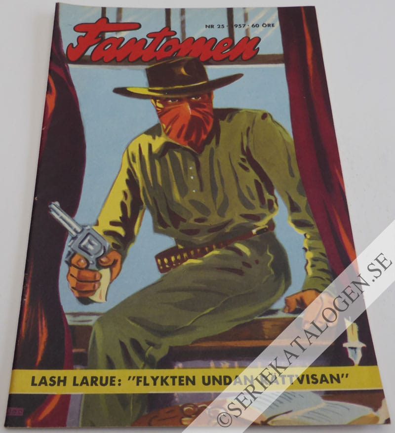 Framsida på Fantomen #25 (1957)