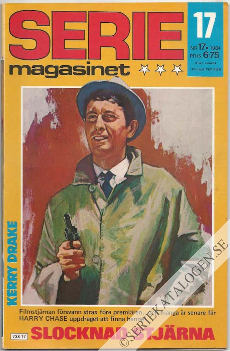 Framsida på Seriemagasinet #17 (1984)