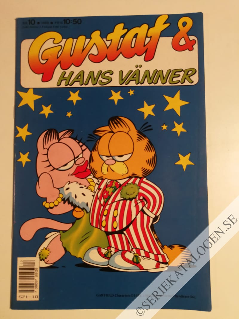 Framsida på Gustaf #10 (1989)