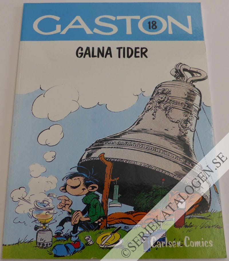 Framsida på Gaston Galna tider (1988)