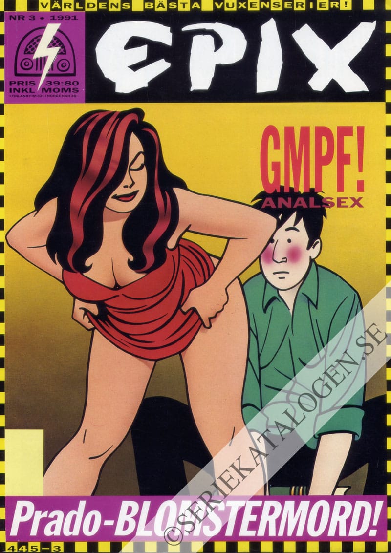Framsida på Epix #3 (1991)