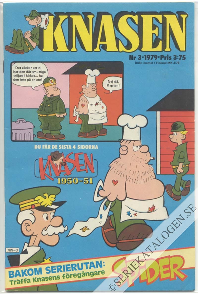 Framsida på Knasen #3 (1979)