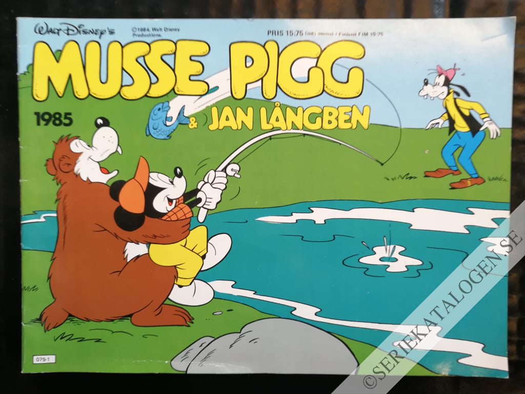 Framsida på Musse Pigg och Jan Långben # (1984)