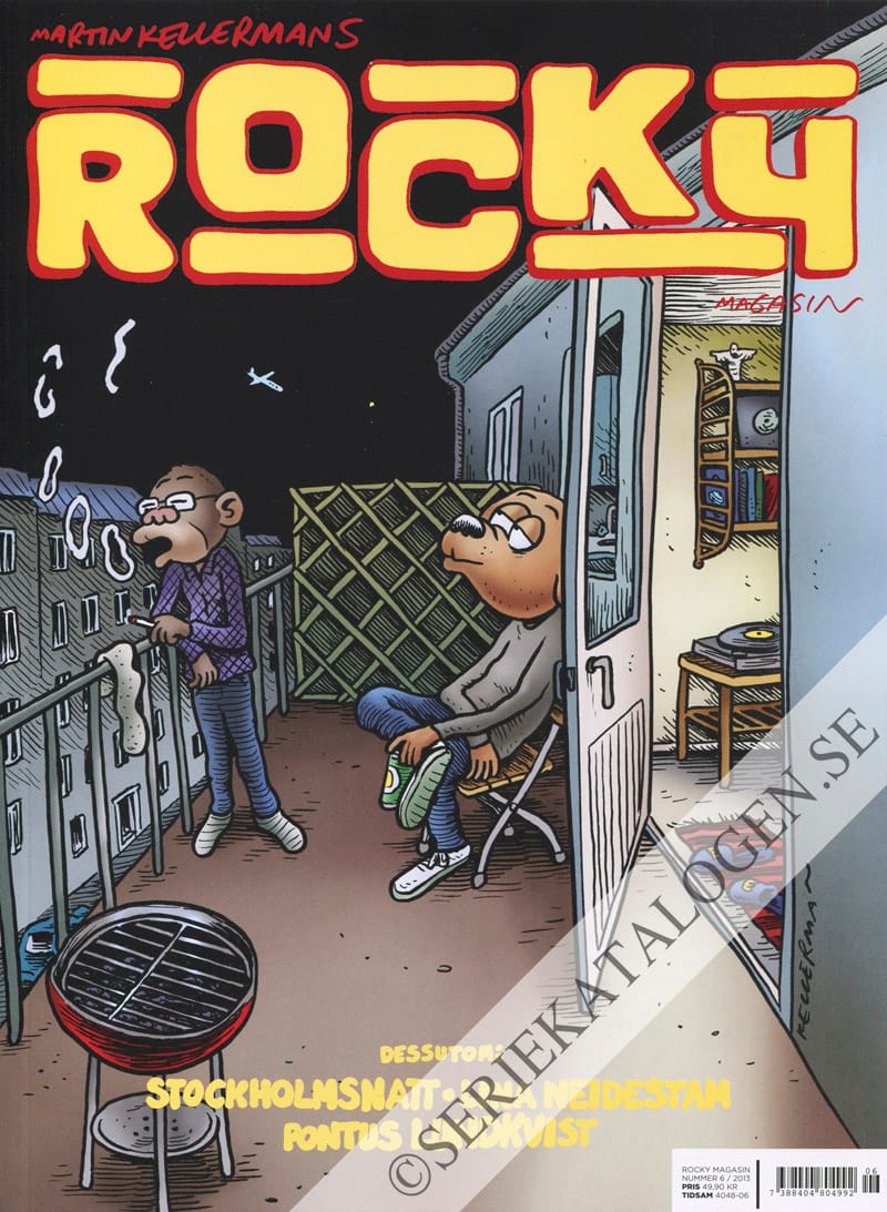 Framsida på Martin Kellermans Rocky #6 (2013)