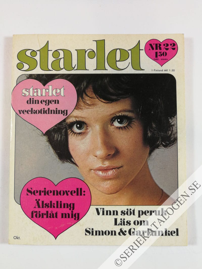 Framsida på Starlet #22 (1970)