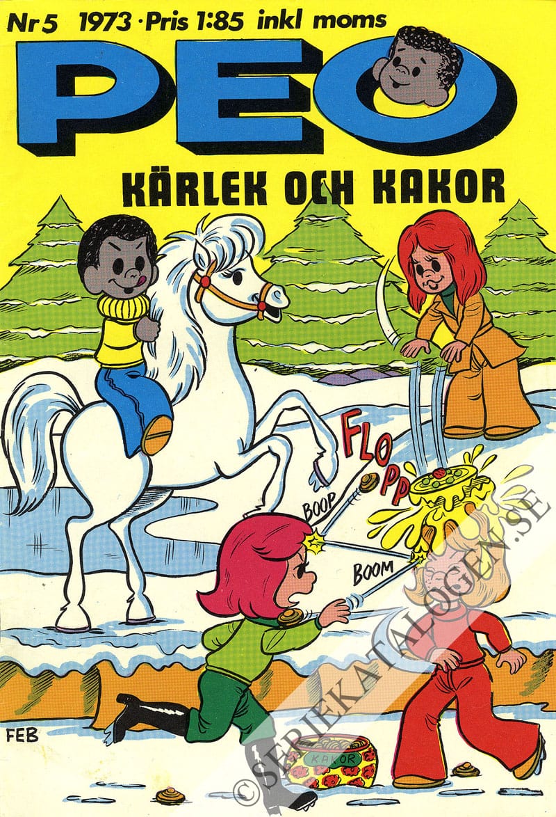 Framsida på Peo #5 (1973)