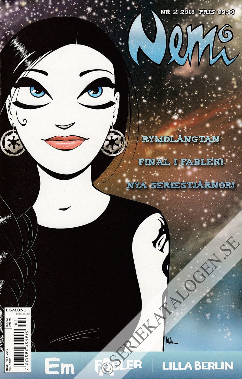 Framsida på Nemi #2 (2016)