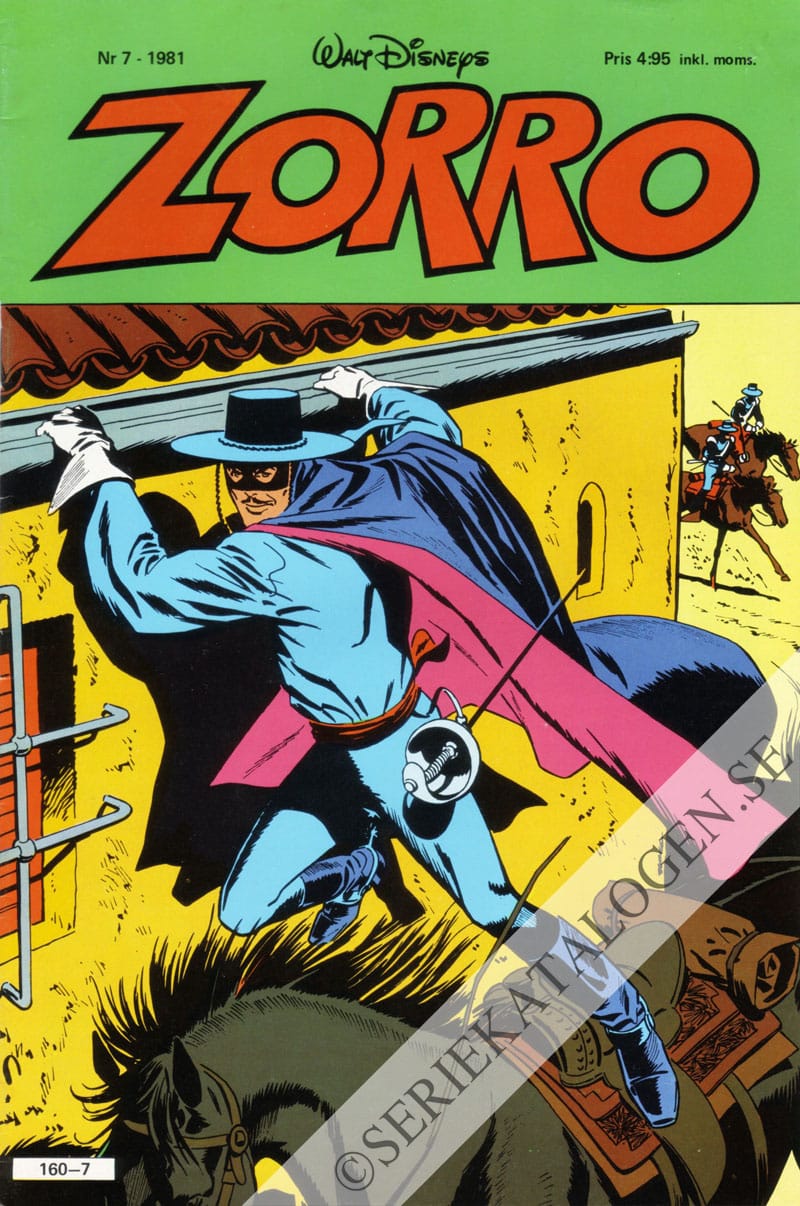 Framsida på Z-hämnaren #7 (1981)