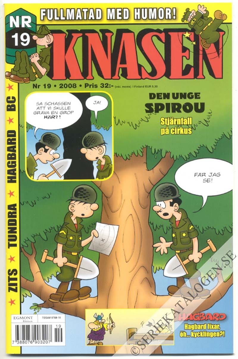Framsida på Knasen #19 (2008)