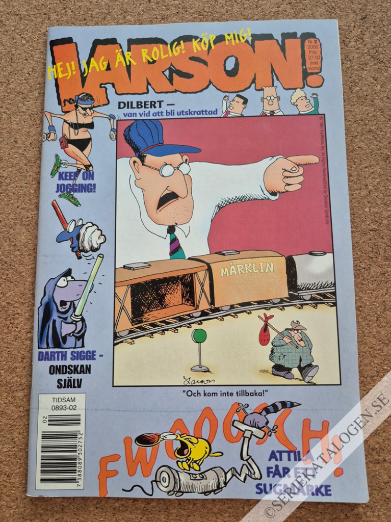 Framsida på Larson! #2 (2000)