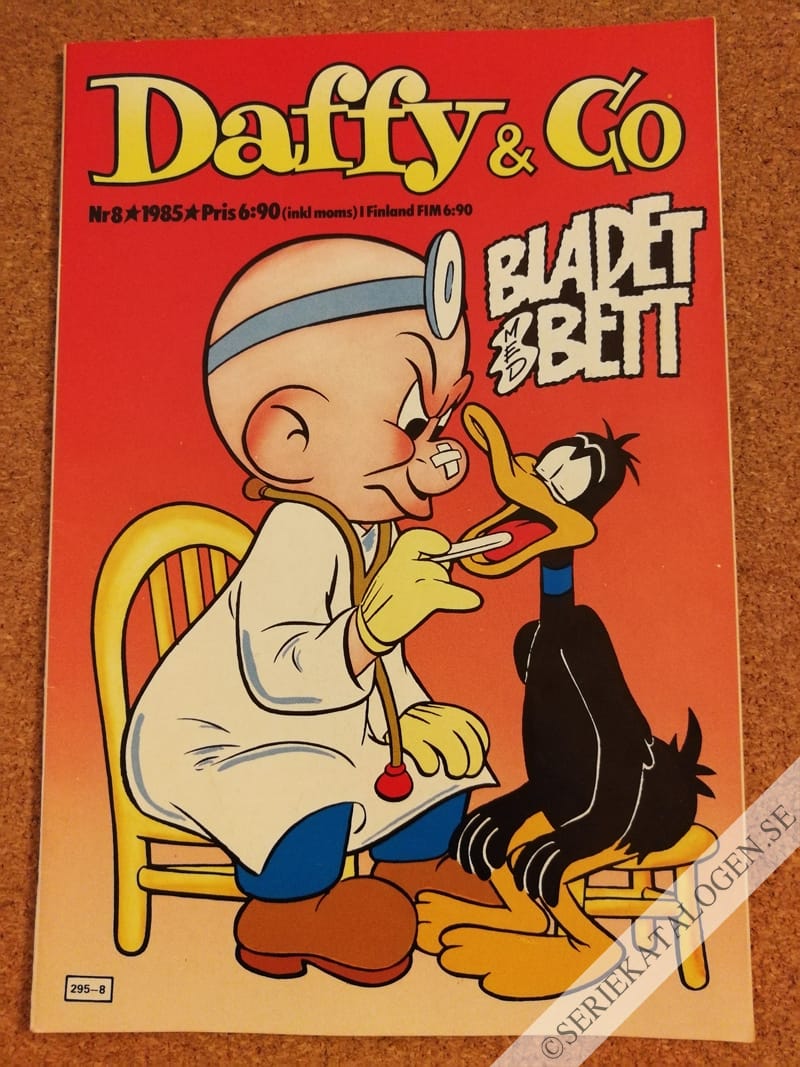 Framsida på Daffy & co #8 (1985)