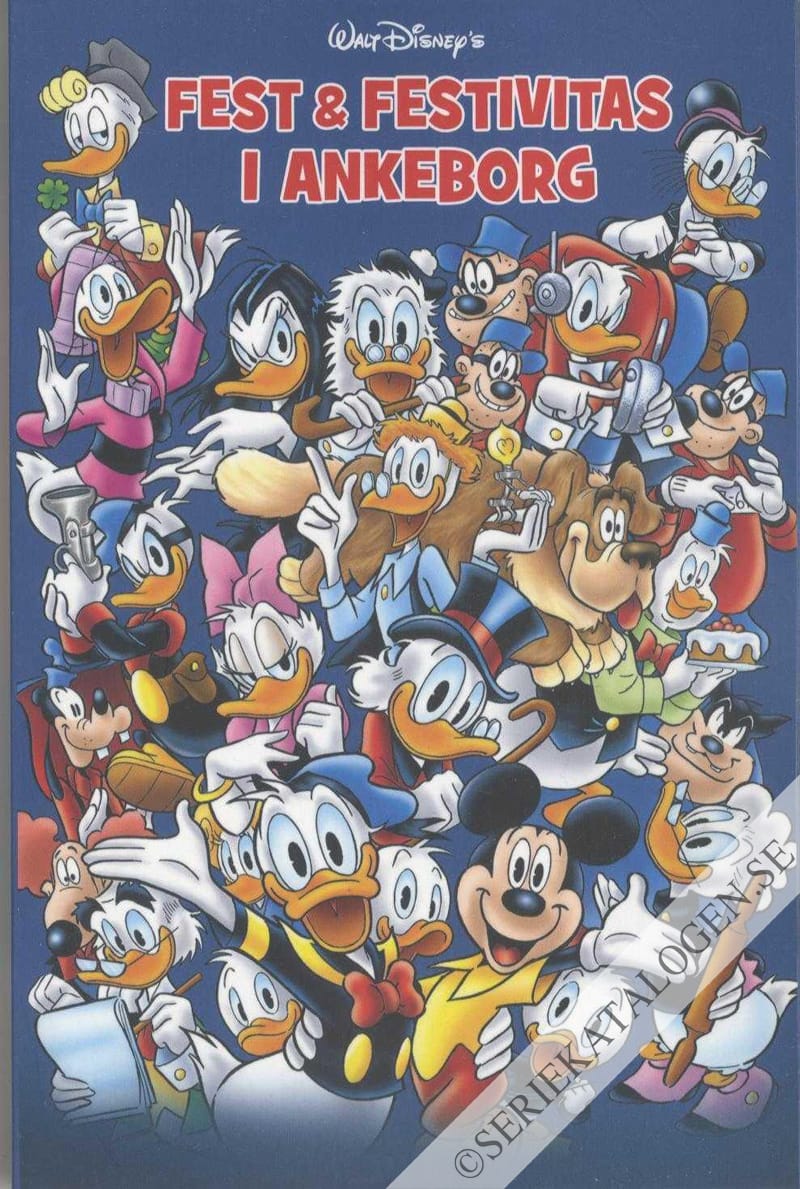 Framsida på Kalle Ankas pocket special Fest & festivitas i Ankeborg (2021)