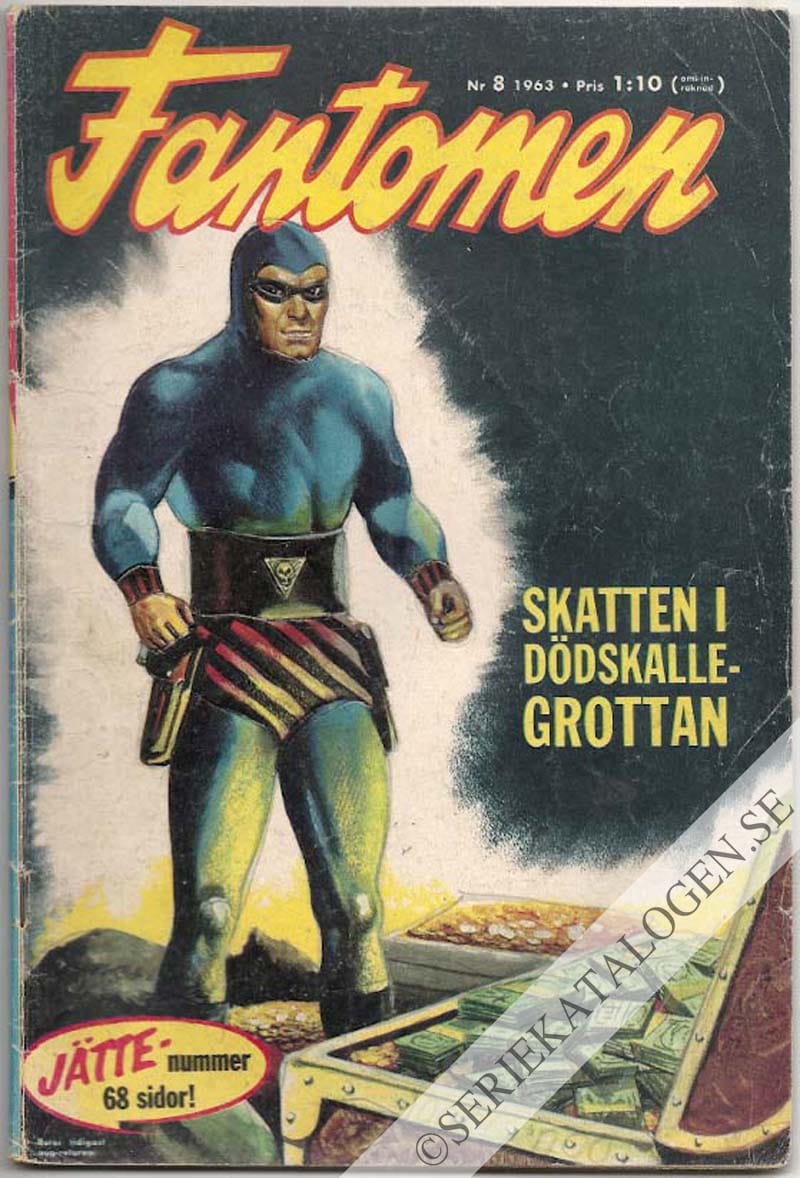 Framsida på Fantomen #8 (1963)