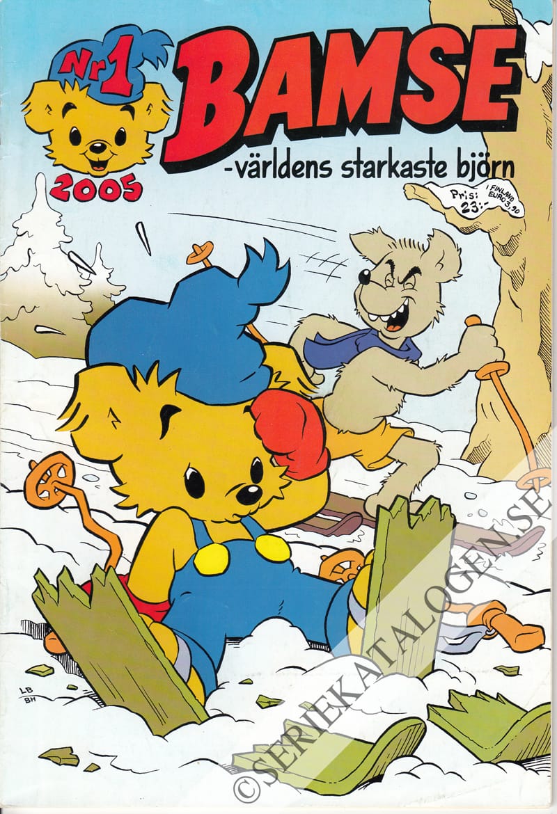 Framsida på Bamse #1 (2005)