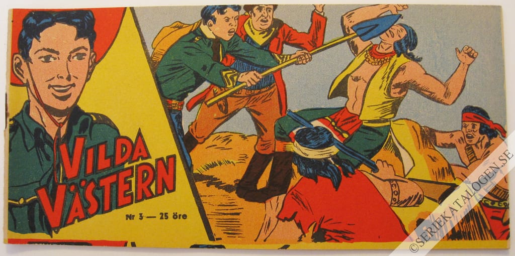 Framsida på Vilda Västern #3 (1958)