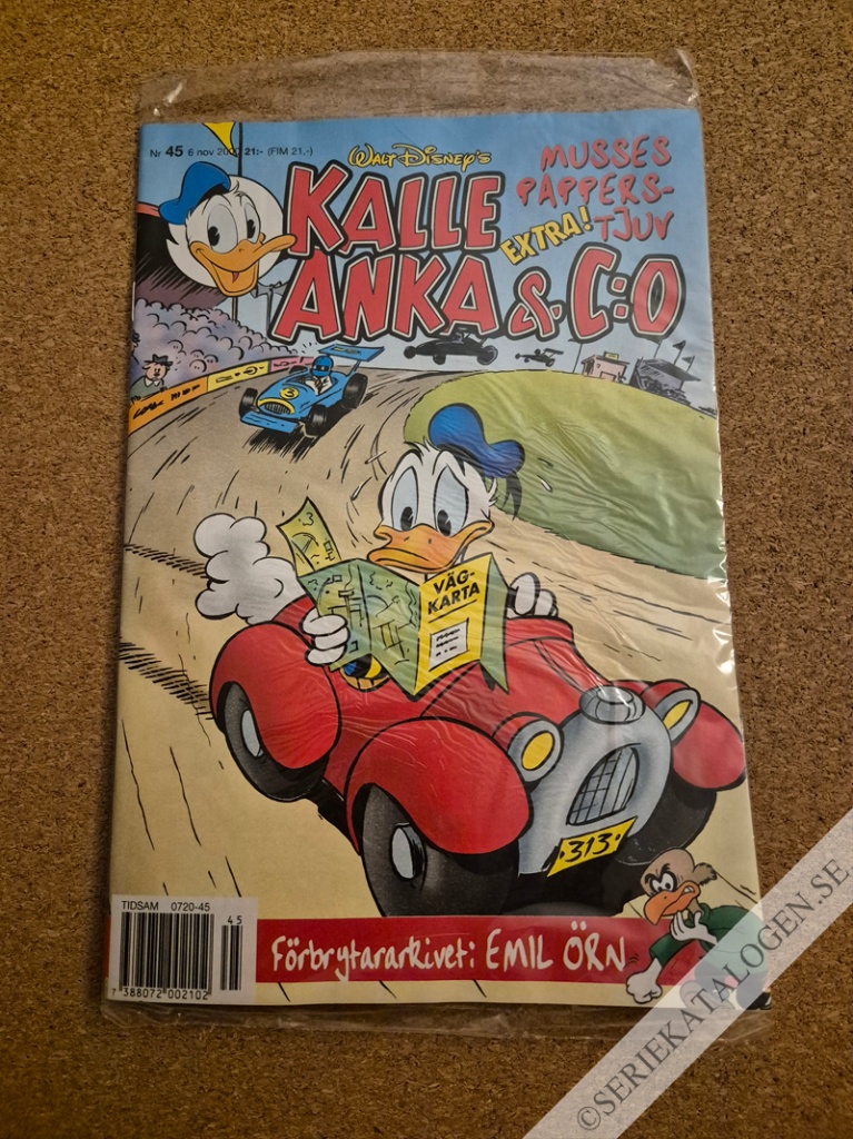 Framsida på Kalle Anka & C:o #45 (2000)