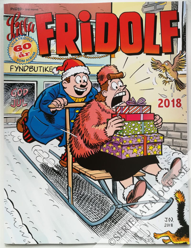 Framsida på Lilla Fridolf (2018) (variant)