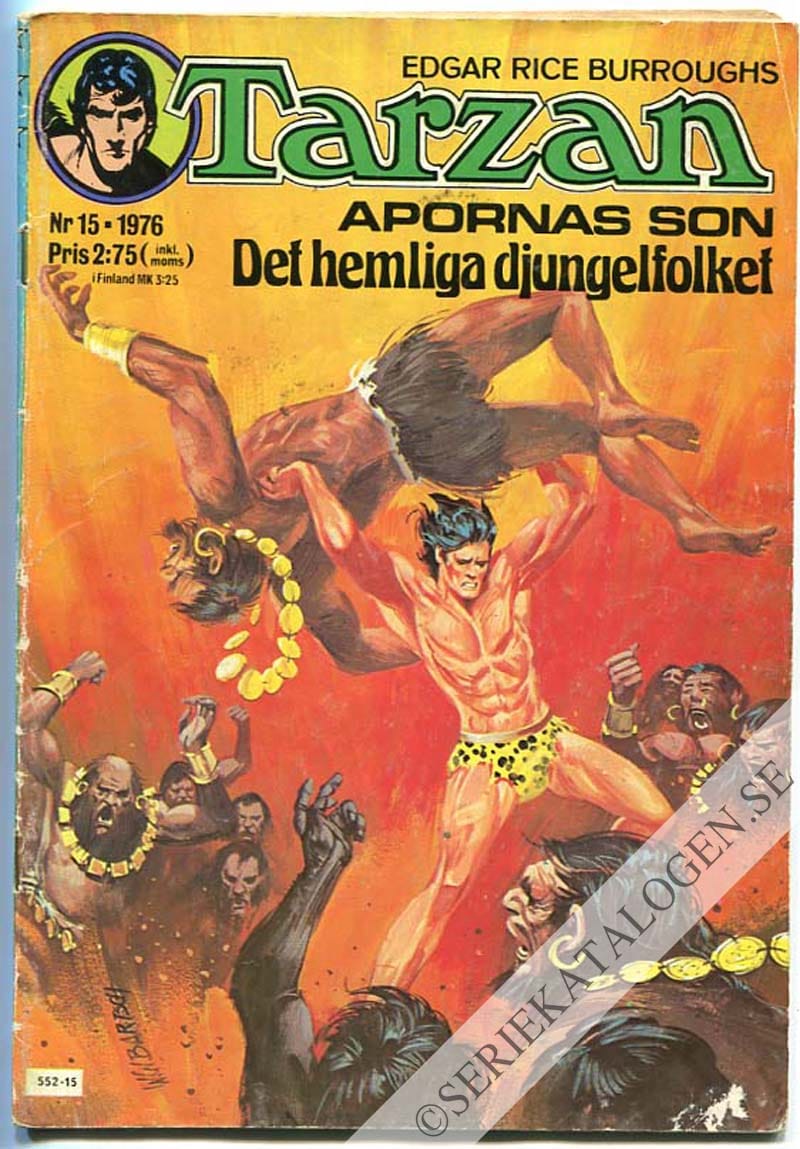 Framsida på Tarzan #15 (1976)