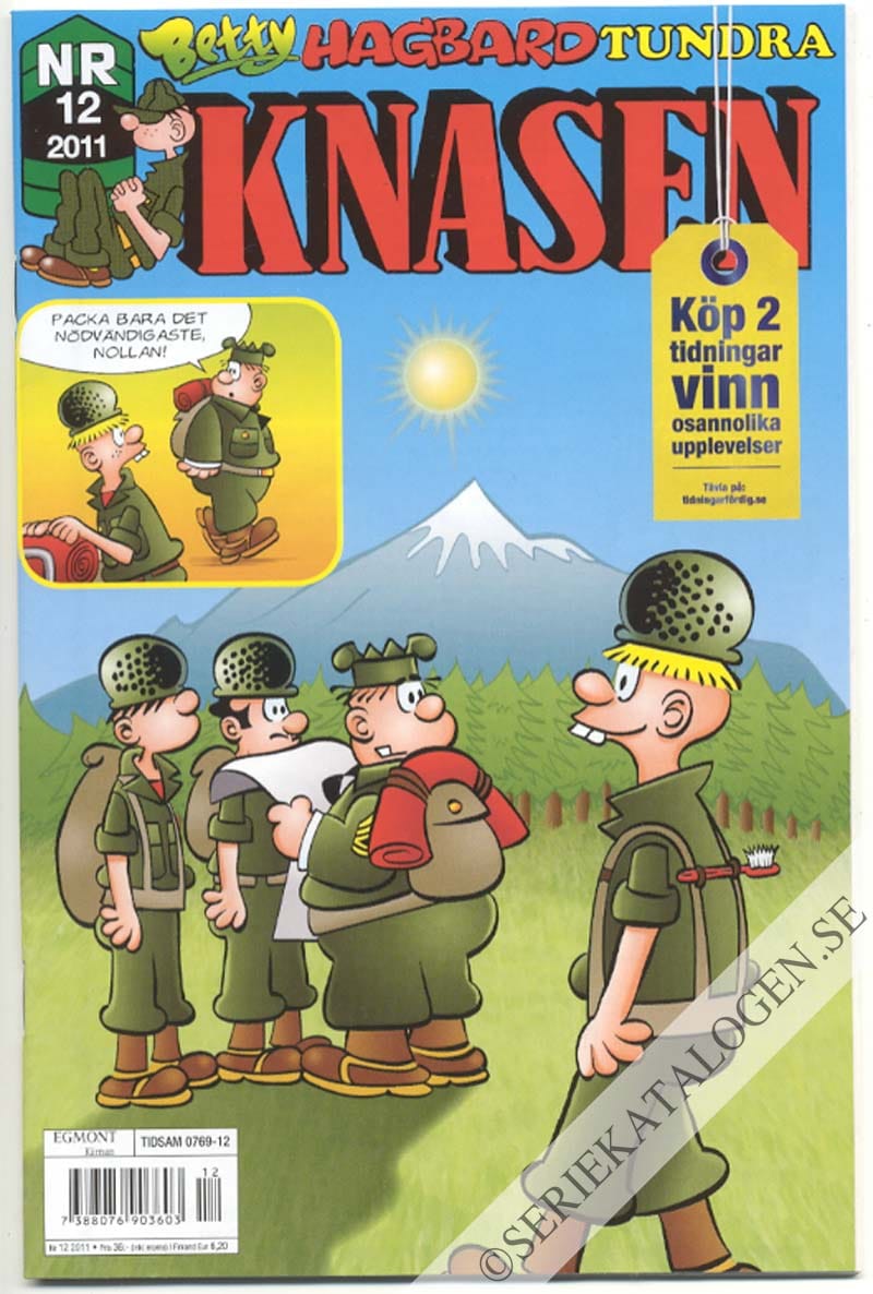Framsida på Knasen #12 (2011)
