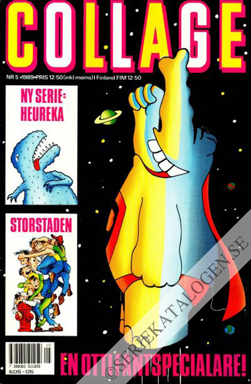 Framsida på Collage #5 (1989)