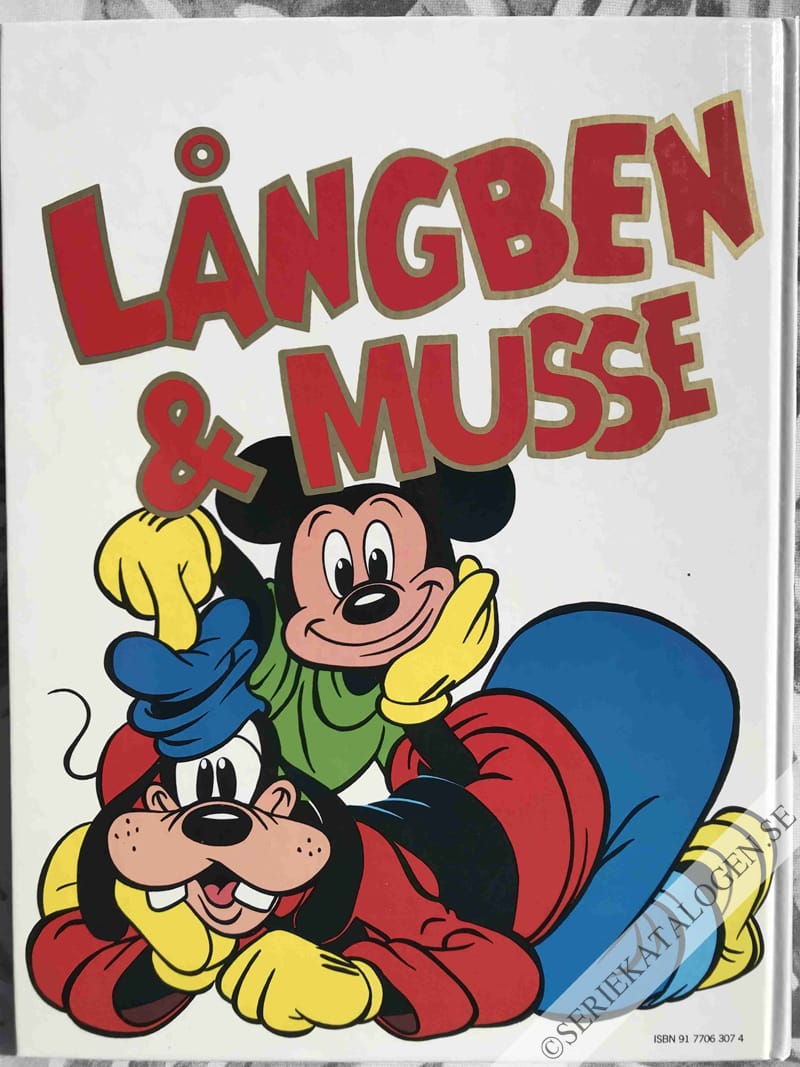 Baksida på Långben & Musse (1985)