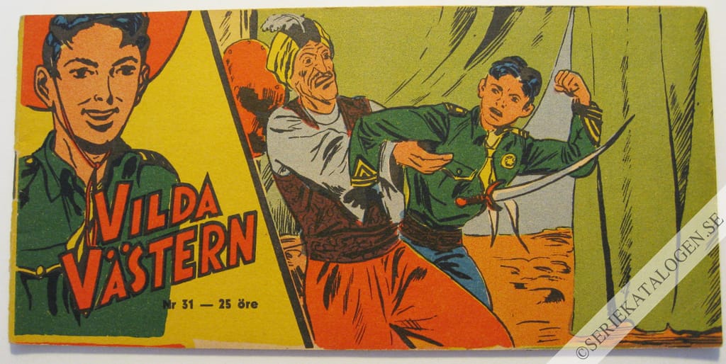 Framsida på Vilda Västern #31 (1958)