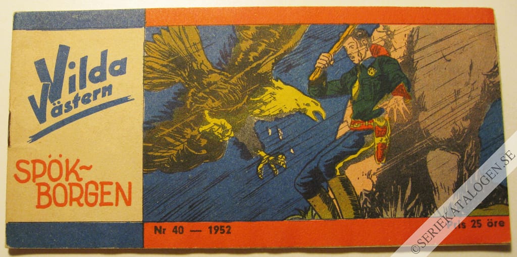 Framsida på Vilda Västern #40 (1952)