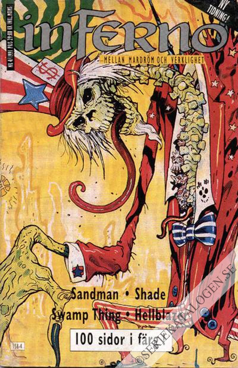 Framsida på inFerno #4 (1991)