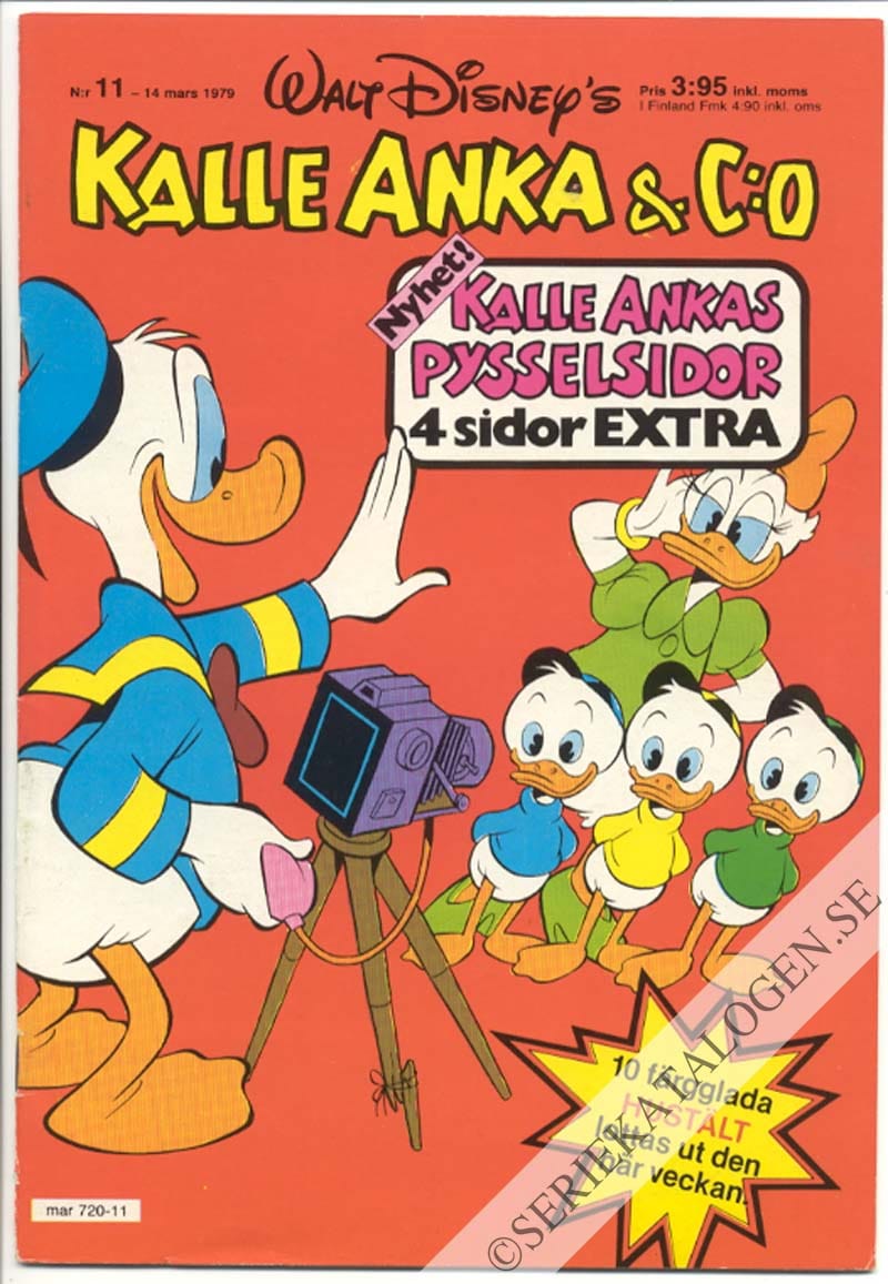 Framsida på Kalle Anka & C:o #11 (1979)