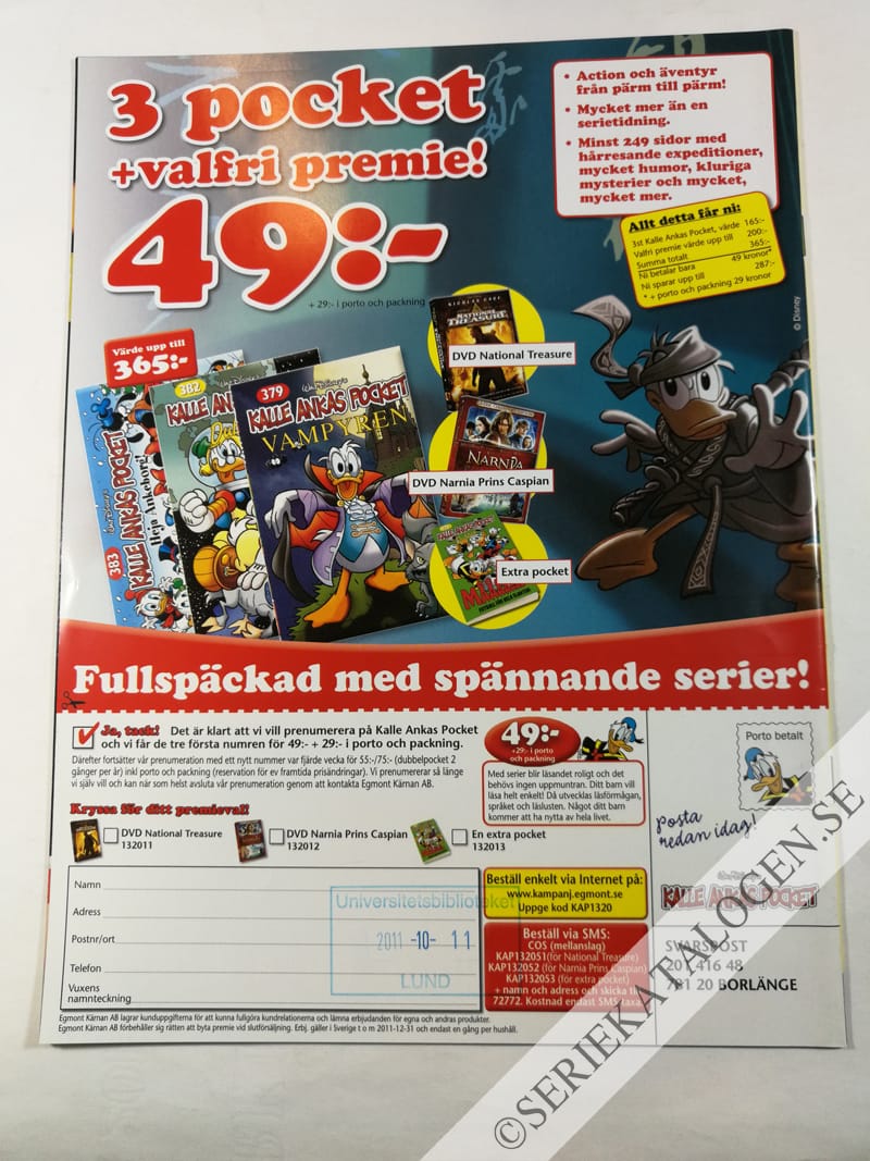 Baksida på Bakugan (2011)