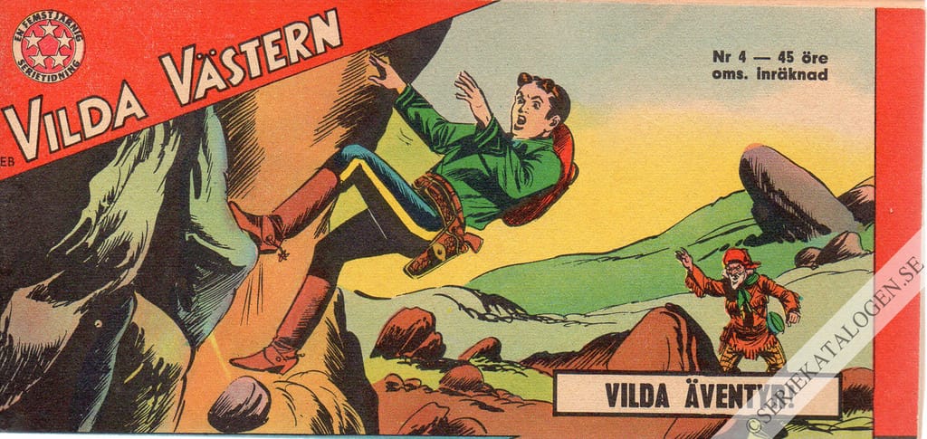 Framsida på Vilda Västern #4 (1967)