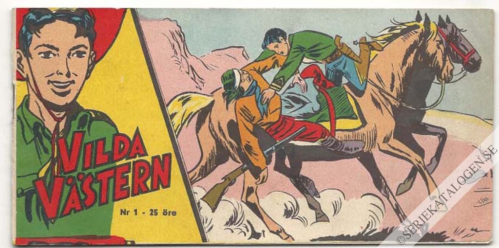 Framsida på Vilda Västern #1 (1960)