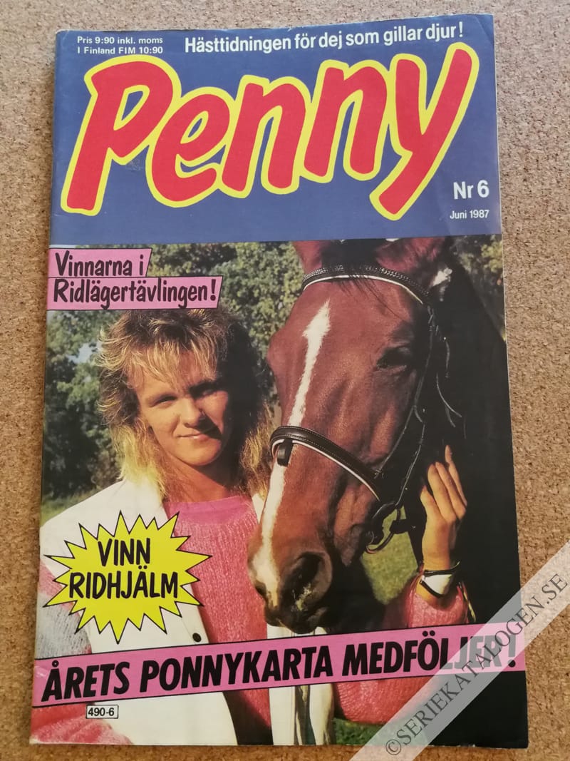 Framsida på Penny #6 (1987)