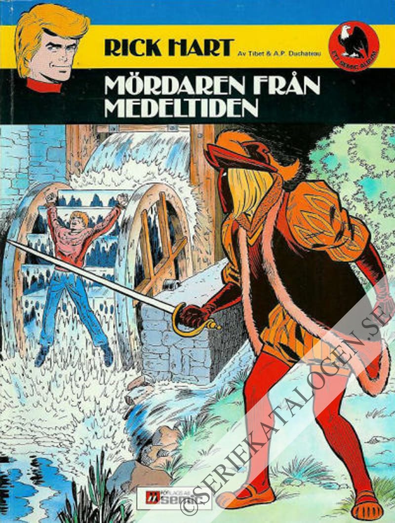 Framsida på Rick Hart Mördaren från medeltiden (1981)