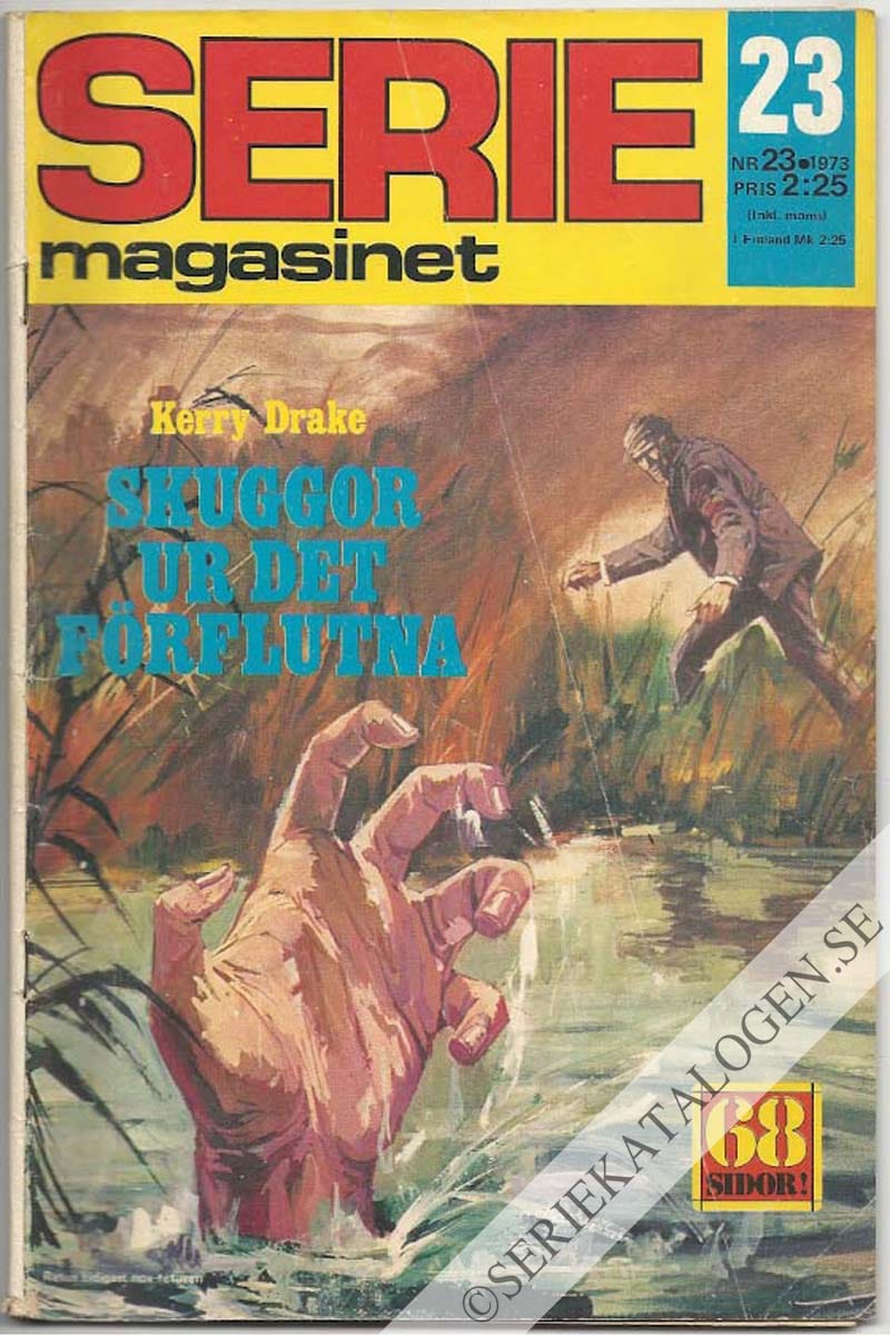 Framsida på Seriemagasinet #23 (1973)