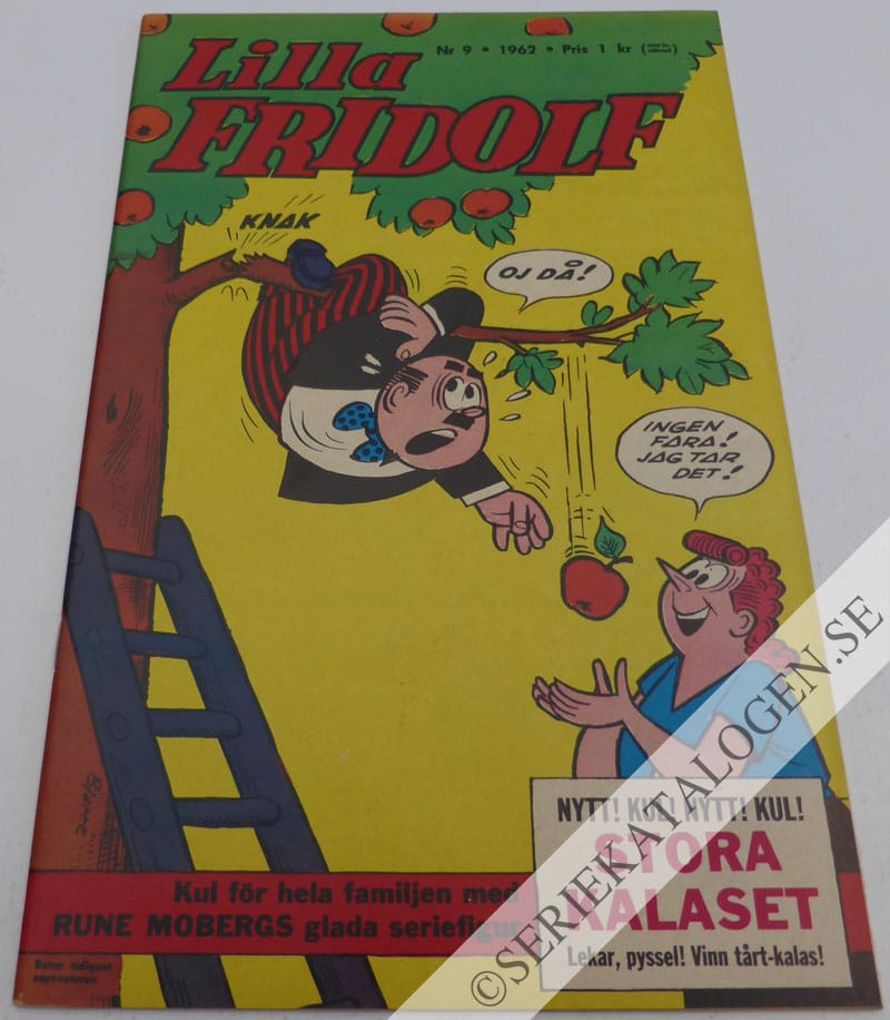 Framsida på Lilla Fridolf #9 (1962)