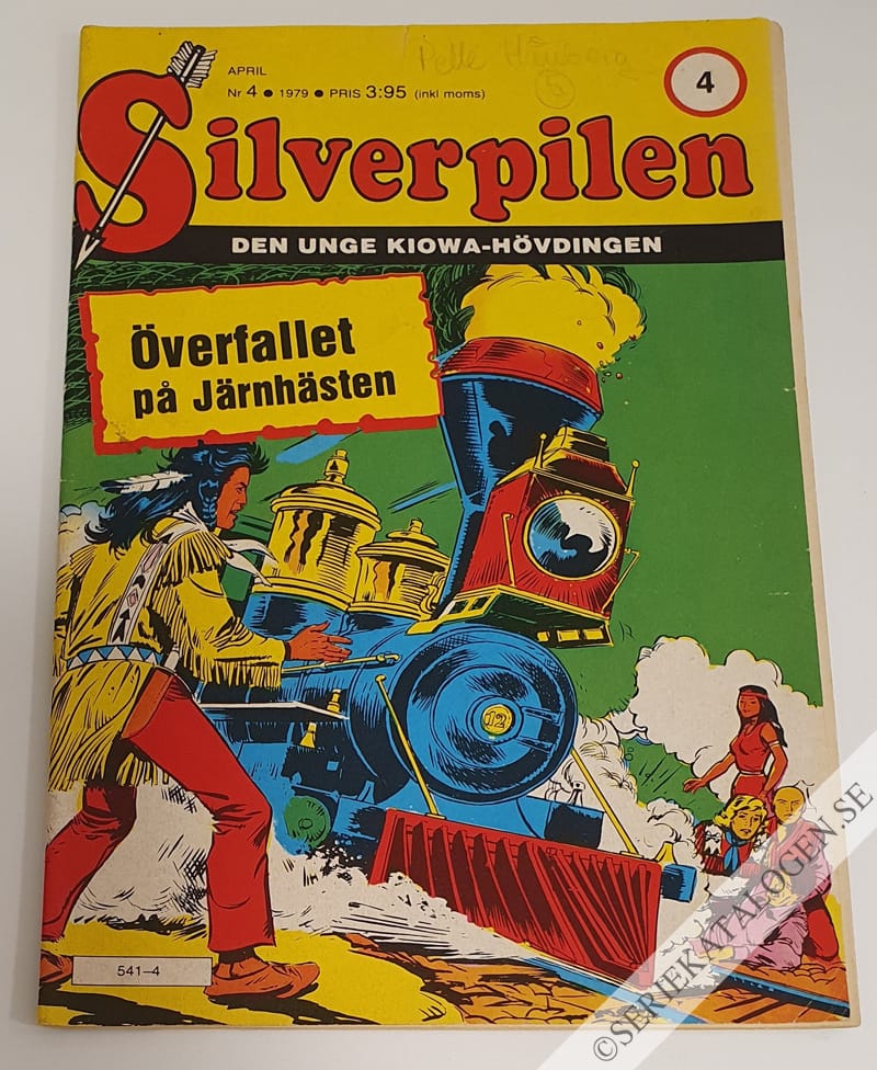 Framsida på Silverpilen #4 (1979)