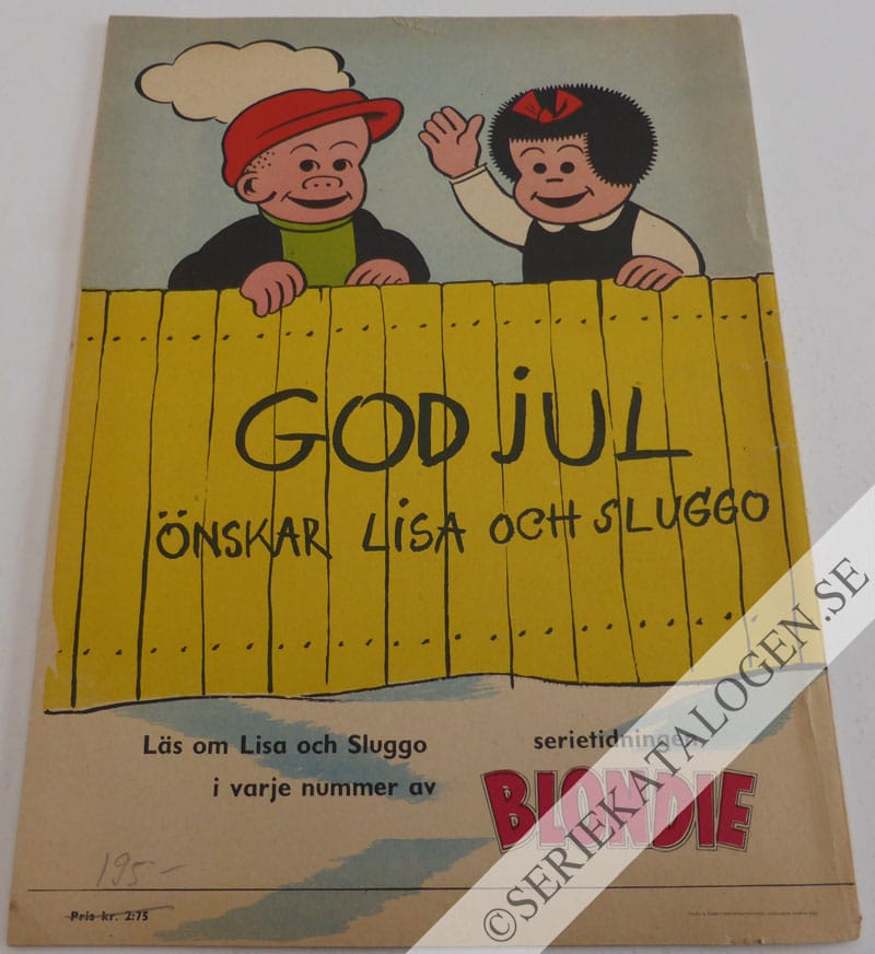 Baksida på Julen 1953 (1953)