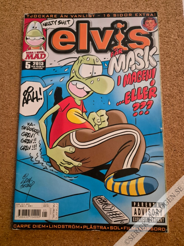 Framsida på Elvis #5 (2013)