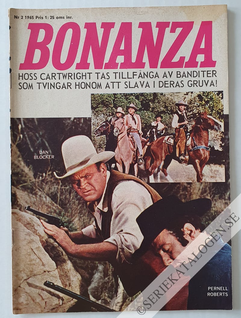 Framsida på Bonanza #2 (1965)