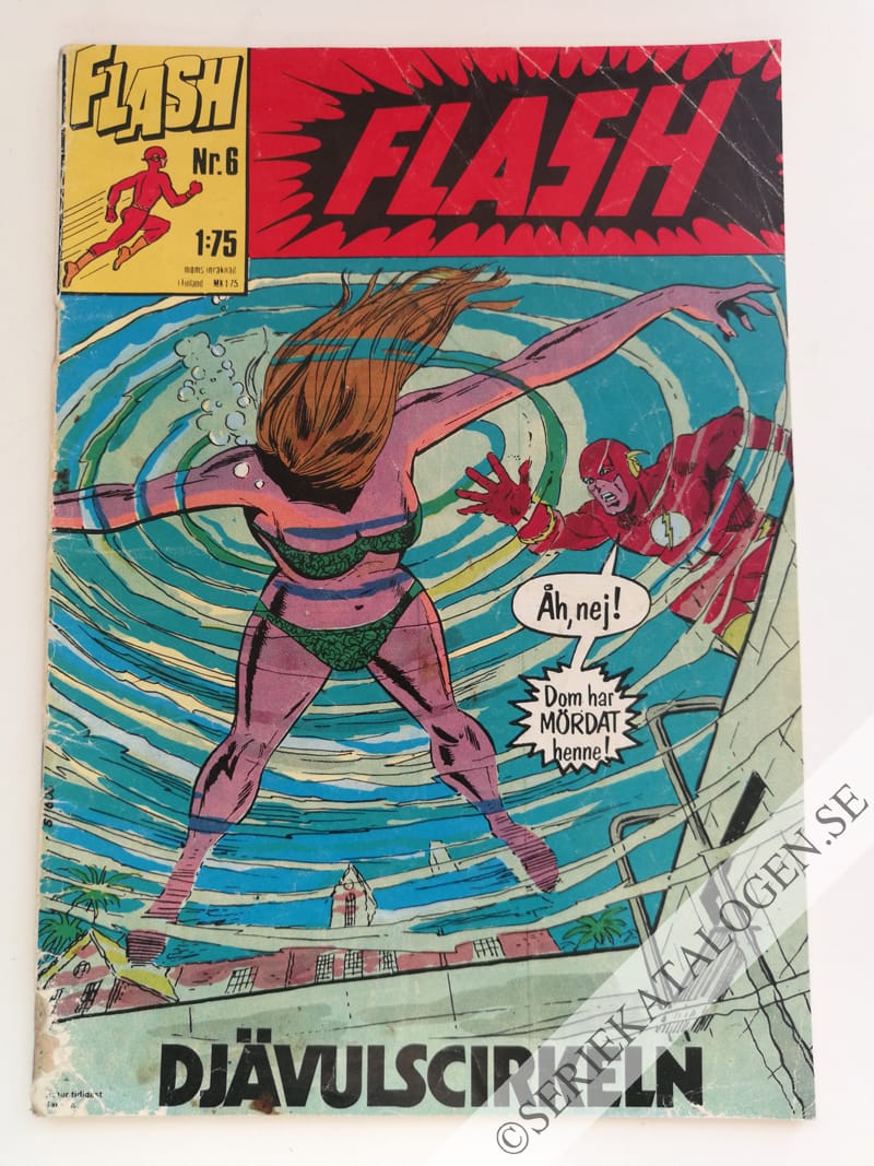 Framsida på Flash #6 (1971)