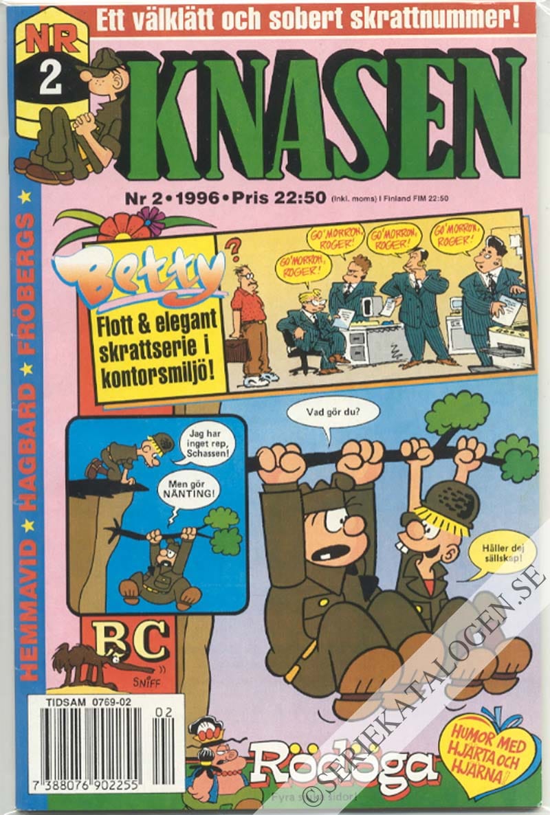 Framsida på Knasen #2 (1996)