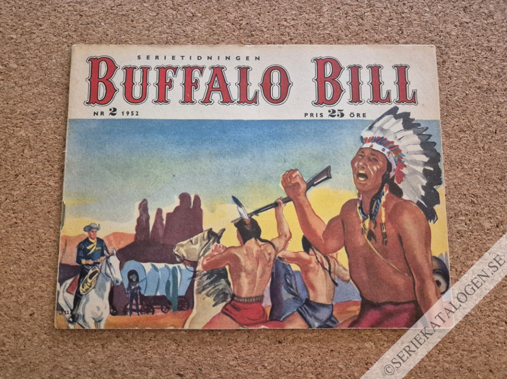 Framsida på Buffalo Bill #2 (1952)