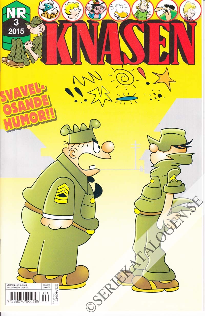 Framsida på Knasen #3 (2015)