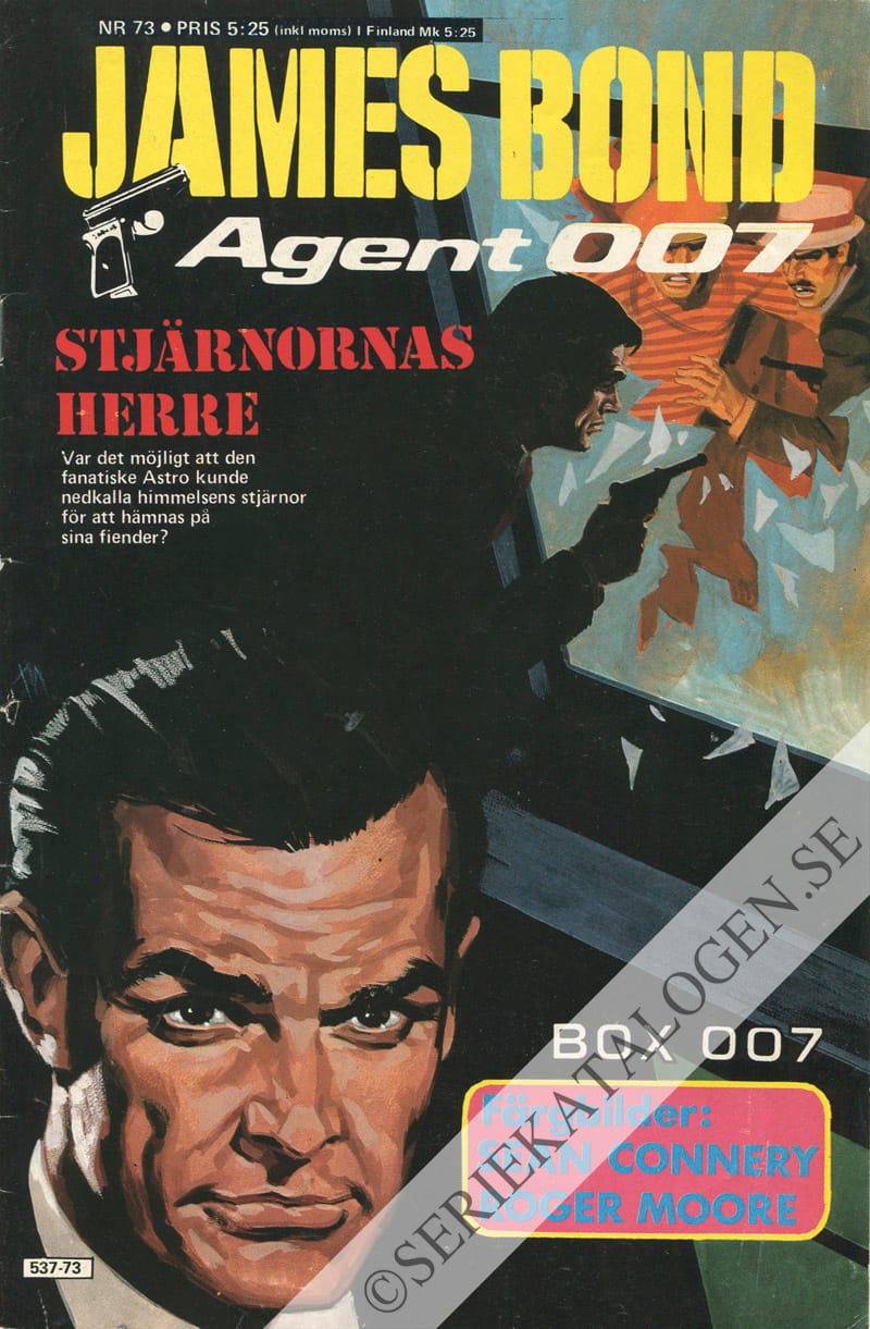 Framsida på James Bond agent 007 #73 (1981)