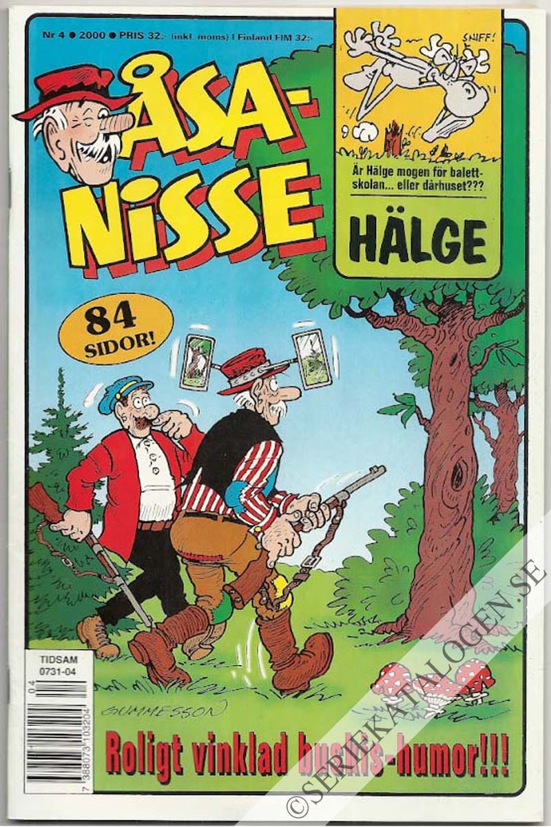 Framsida på Åsa-Nisse #4 (2000)
