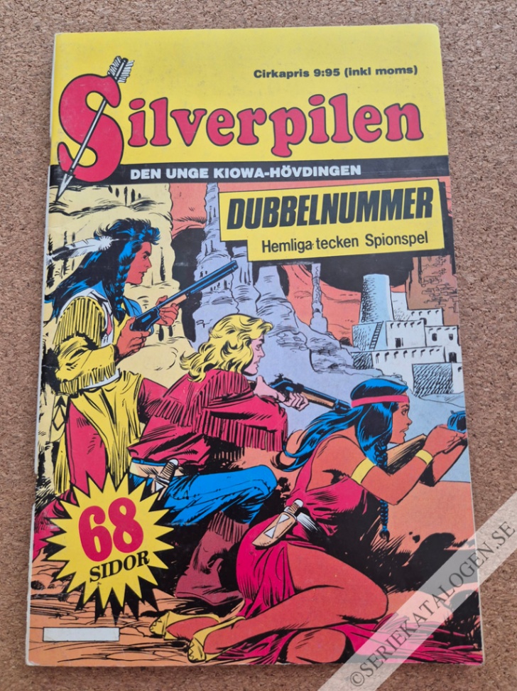 Framsida på Silverpilen specialnummer Dubbelnummer (1982)