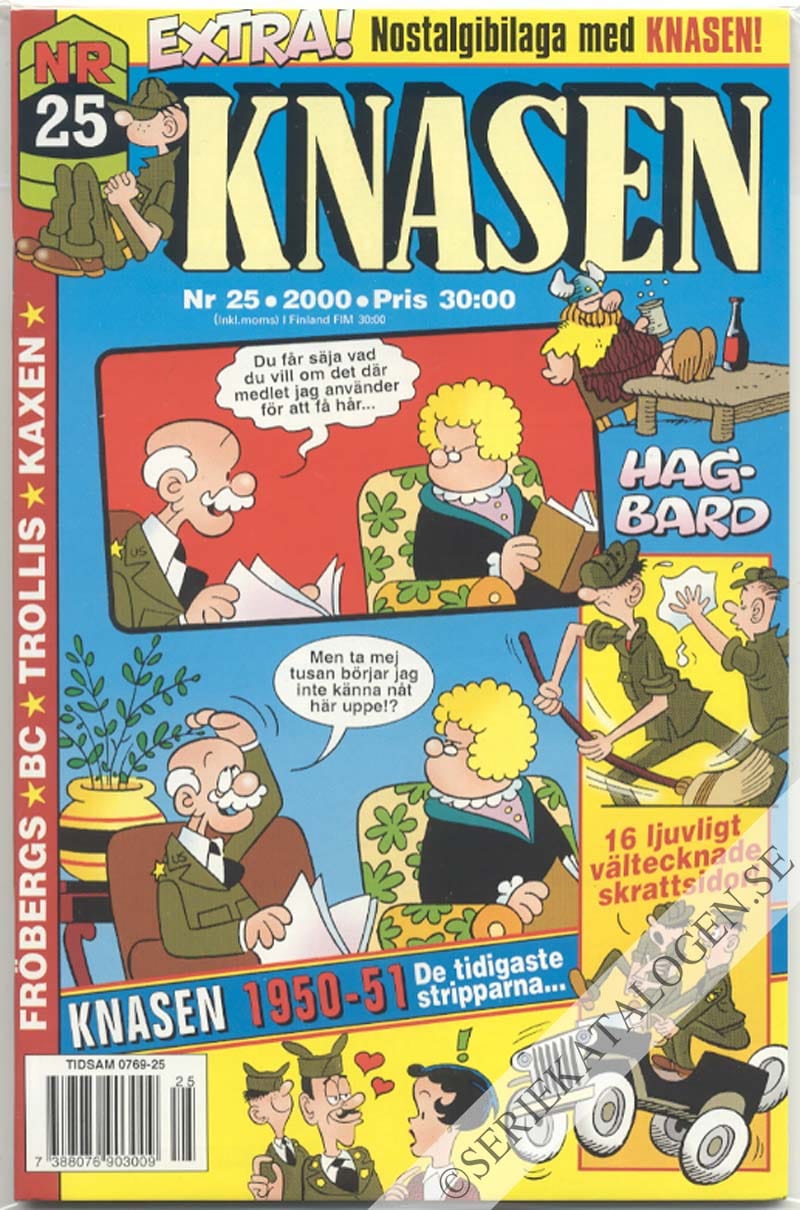 Framsida på Knasen #25 (2000)