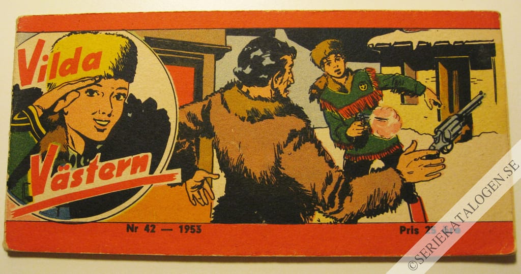 Framsida på Vilda Västern #42 (1953)