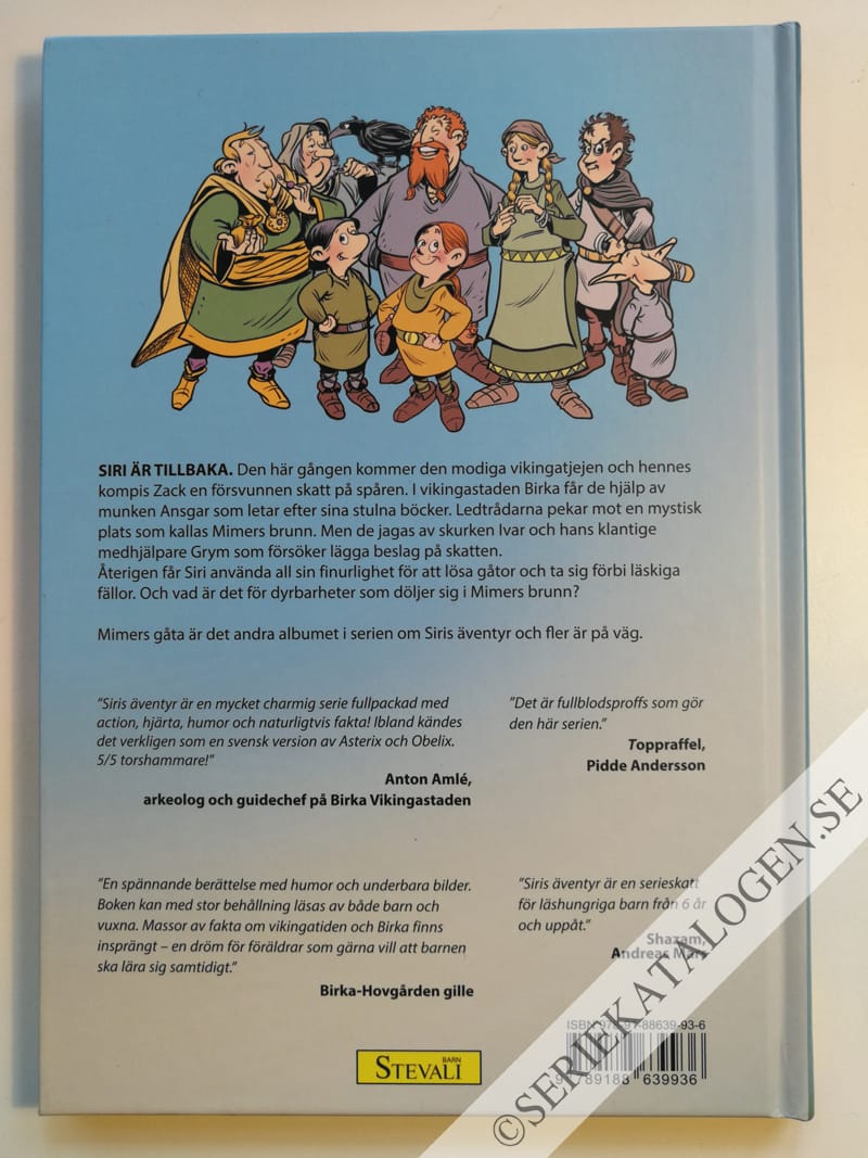 Baksida på Mimers gåta (2020)